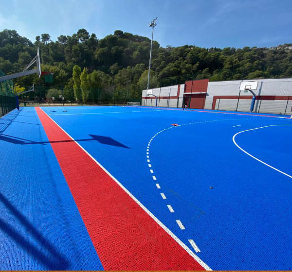 Terrain Futsal, terrain 3x3, dalles sportives